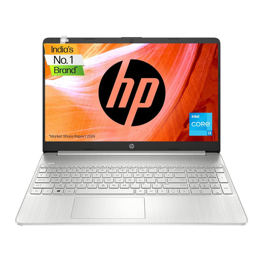 (BRAND REFURBISHED)HP Laptop 15s, 12th Gen Intel Core i3, 15.6-inch (39.6 cm), 8GB DDR4, 512GB SSD, Thin & Light, Dual Speakers (Win 11, MSO 2021, Silver, 1.69 kg), fq5007TU / FQ5327TU