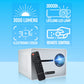 (Open Box) Zebronics PIXAPLAY 20 LED Projector with FHD 1080p, HDMI, USBx2, Aux Out, Bluetooth v5.1, Upto 431 cm Screen Size, Built-in-Speaker, 3000 Lumens and a Compact Design