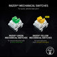 (Open Box) Razer BlackWidow V3 Pro Mechanical Wireless Gaming Keyboard: Green Mechanical Switches - Tactile & Clicky - Chroma RGB Lighting - Doubleshot ABS Keycaps - Transparent Switch Housing - Bluetooth/2.4GHz