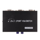 (Open Box)PremiumAV 2 Port VGA Monitor Switch (Black)