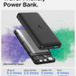 (Open Box) Spigen ArcPack 20000mAh Power Bank | PD 3.0, PPS Fast Carging | 30W Max Output | 2 Type-C Ports, 1 USB-A Port - (ABS + PC | Black)
