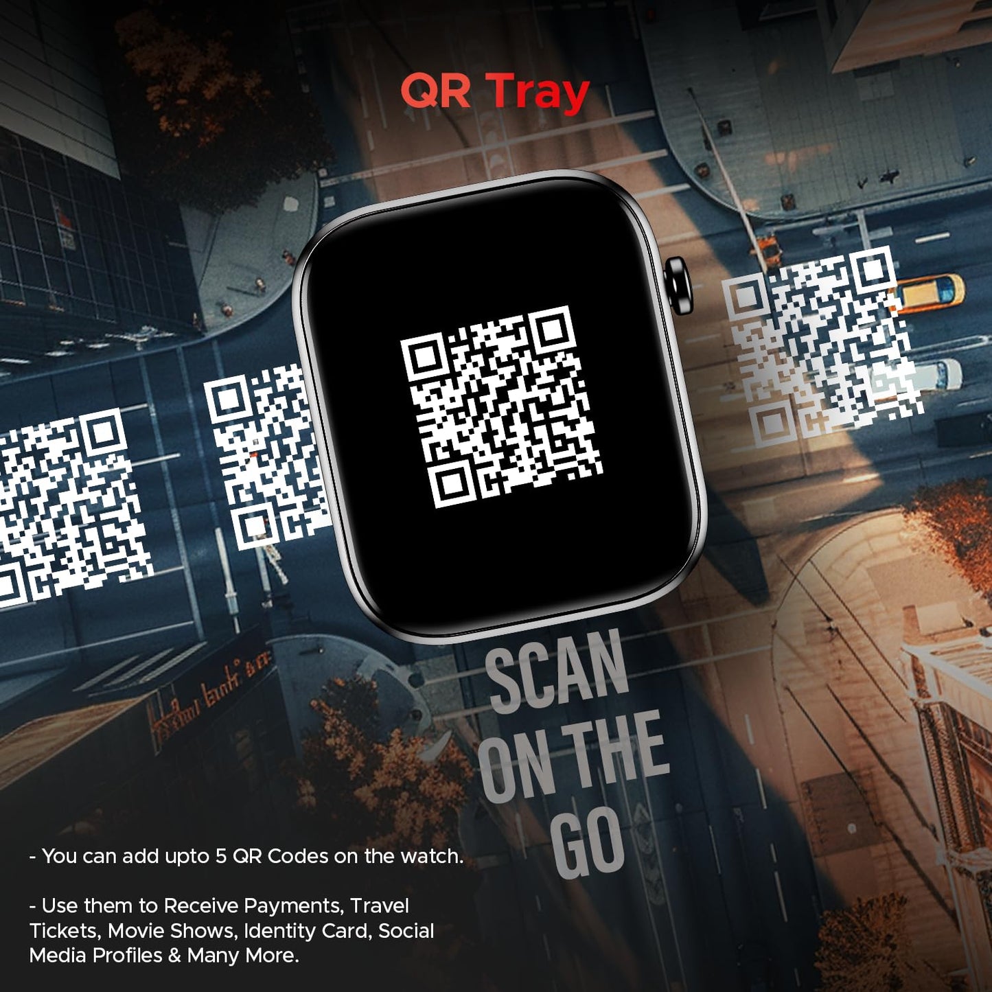 (Open Box) boAt Storm Call 3 w/TBT Navigation, Daily Activity Tracker, DIY Watch Face Studio,700+ Active Modes, 1.83" (4.6 cm) HD Display Fitness Smart Watch for Men & Women(Active Black)