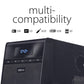(Open Box) elevn Aura 120W 4.1 Channel Wireless, USB, Auxiliary, Bluetooth Subwoofer - Black