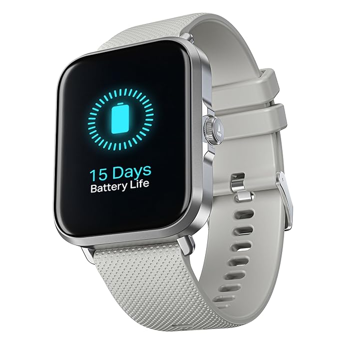 (Open Box) boAt Storm Infinity Plus w/15 Days Extensive Battery fueled by Huge 550mAh Battery, Fast Charge, 1.83”(4.65cm)HD Display, Functional Crown, BT Calling, Smart watch for Men & Women (Active Black)