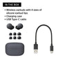 (Open Box) Sony LinkBuds S WF-LS900N Truly Wireless Noise Cancellation Earbuds Hi-Res Audio and 360 Reality Audio with Multipoint, Spotify Tap & Crystal Clear Calling Ultralight Weight Battery 20Hrs IPX4-Black