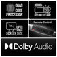 (Open Box) ZEBRONICS PIXAPLAY 15 Smart LED Projector with Dolby Audio, 5500 lumens, 4K Support, 180 Inch Screen Size, Supports Miracast, Bluetooth, USB, HDMI, WiFi, APP Support, 1080p Native