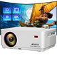 (Open Box) WZATCO Yuva Plus (Upgraded) Native 1080P Full HD Projector with 4K Support, 11700 Lumens, 250" Screen | 5 Watt HiFi Speaker, Bluetooth 5.1 | Slide Lens Door, White