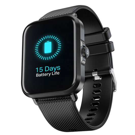 (Open Box) boAt Storm Infinity Plus w/15 Days Extensive Battery fueled by Huge 550mAh Battery, Fast Charge, 1.83”(4.65cm)HD Display, Functional Crown, BT Calling, Smart watch for Men & Women (Active Black)