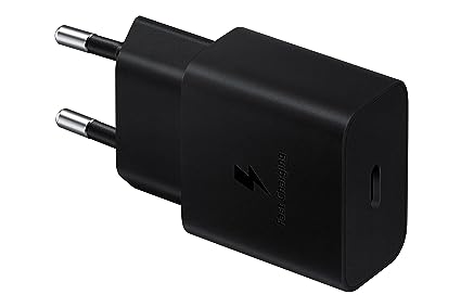 (Open box) Samsung Original 15W Single Port, Type-C Charger (Cable not Included), Black