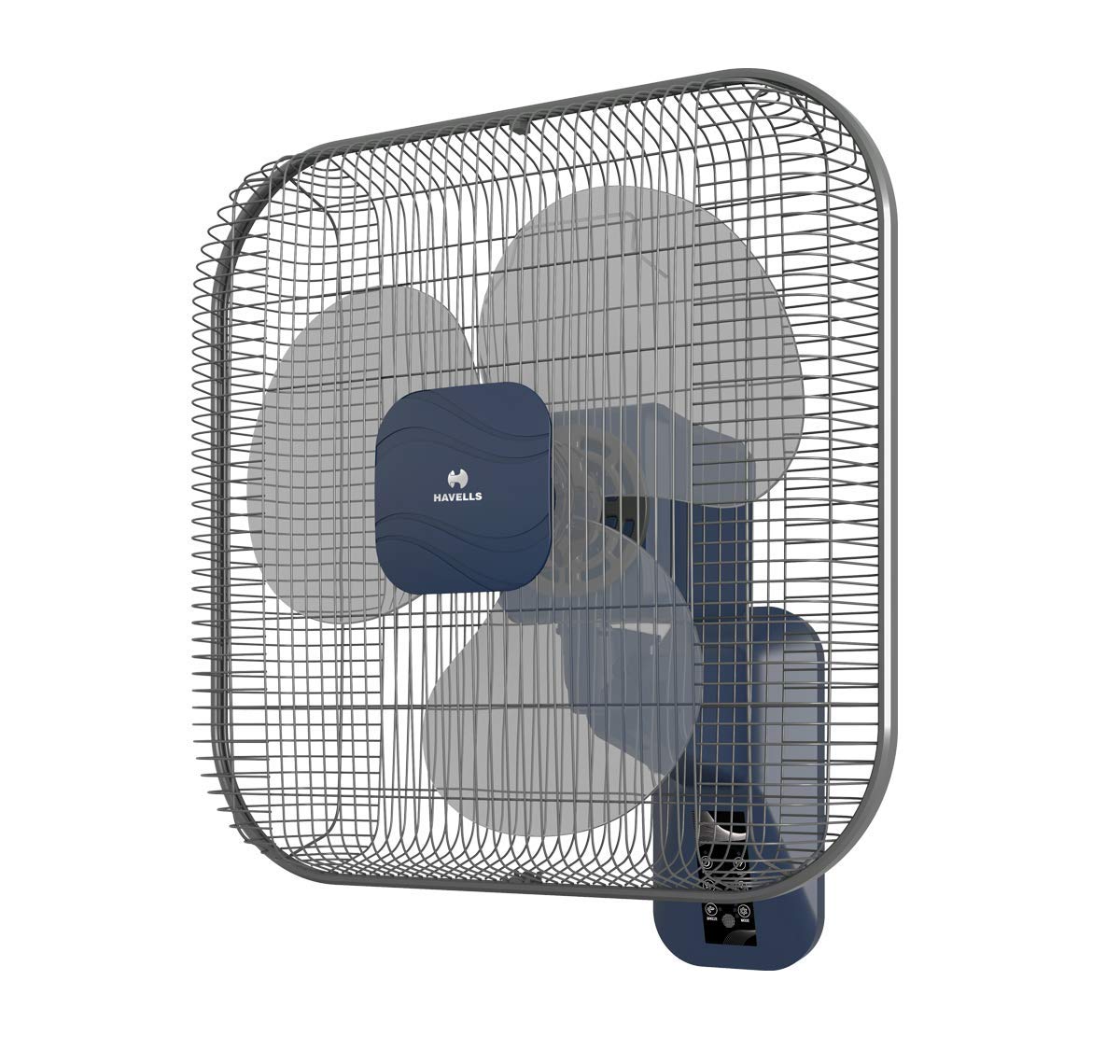 Havells V3 450mm Wall Fan (Silver Black)