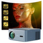 (Open Box) Lifelong Lightbeam Smart Projector for Home 4K Support, Native 720p HD Resolution, 2500 Lumen, Rotabable Design, Speaker, Android 11 with Built-in Apps (Netflix, Prime, Youtube) WiFi, 100''Max Display