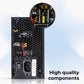(Open Box)Zebronics 450W Black Gold Power Supply with 3X SATA connectors, 2X Molex, 80mm Built-in Fan, Extra Long Cables, 1.2 Meter Power Cable and Suitable for Regular use Computers