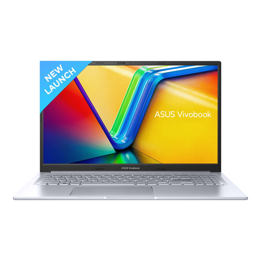 (Brand Refurbished)ASUS Vivobook 15X (2023), Intel Core i3-1315U 13th Gen, 15.6" (39.62 cms) FHD, Thin and Light Laptop (8GB/512GB SSD/Windows 11/Office 2021/Backlit KB/Silver/1.6 kg), K3504VAB-NJ322WS