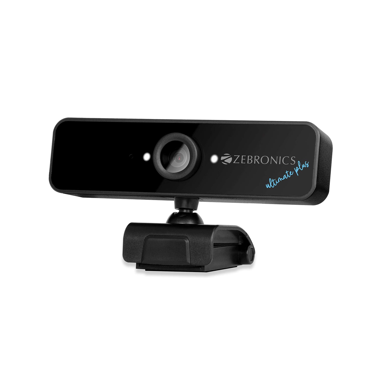 ZEBRONICS Zeb-Ultimate Pro (Full Hd) 1080P/30Fps Webcam With 5P Lens, Built-In Mic, Auto White Balance, Night Vision, Digital Manual Switch For Led (Black)