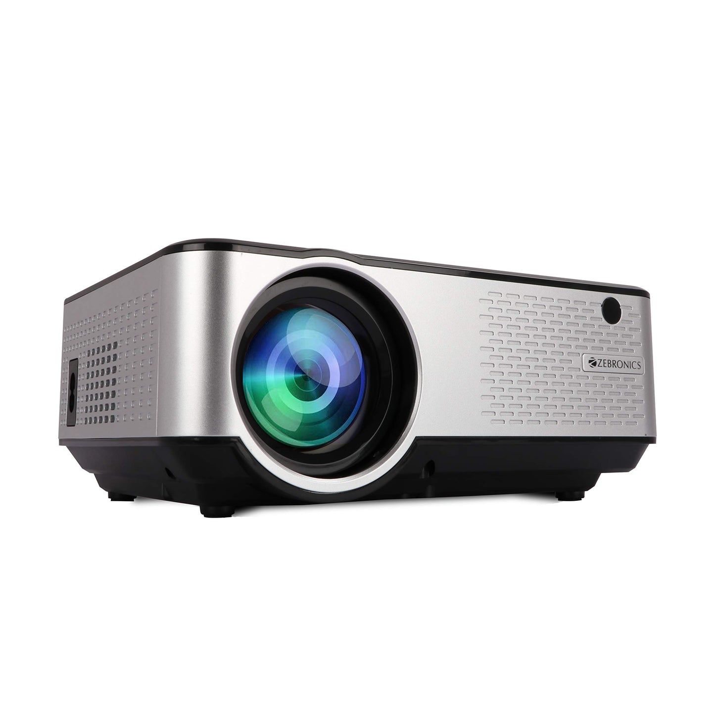 (Open Box) ZEBRONICS PIXAPLAY 53, Smart Vertical Projector, 3500 Lumens, 4K Support, 120 Inch Screen Size, Auto Focus, Auto Keystone, Bluetooth, HDMI, USB, WiFi, 1080p Support, APP Support, Miracast