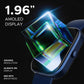 (Open Box) boAt Ultima Prism Smart Watch w/ 1.96" (4.9 cm) AMOLED Display, BT Calling, 700+ Activities, Always on Display, Female Wellness, IP67 Dust, Sweat & Splash Resistance, HR & SpO2(Steel Black)