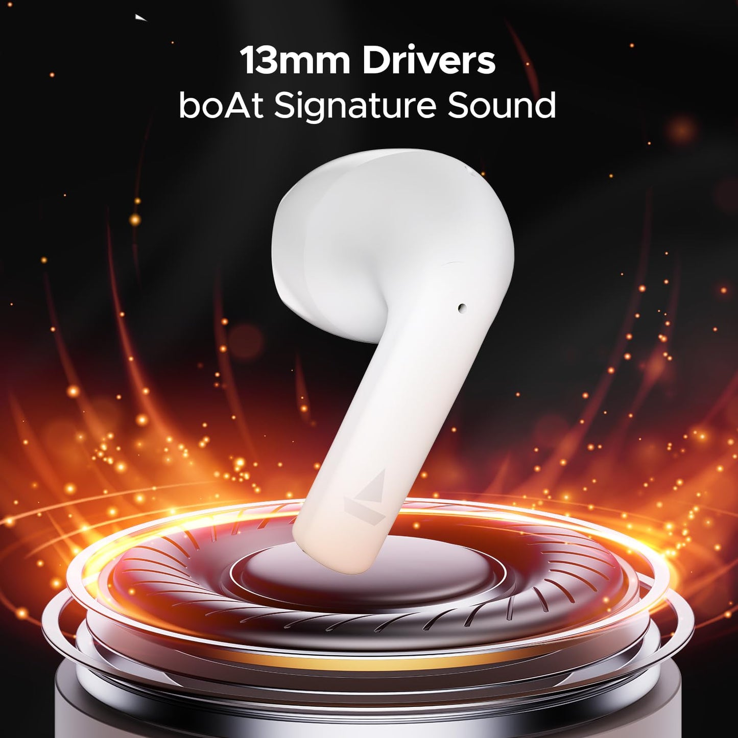 (Open Box) boAt Airdopes 125 TWS Earbuds with 50 hrs Playtime,Quad Mics with ENxᵀᴹ Tech,ASAPᵀᴹ Charging,IWPᵀᴹ Tech, BEASTᵀᴹ Mode with 50 ms Low Latency,BTv5.3, IPX5