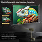 (Open Box) Lifelong Lightbeam Smart Projector for Home 4K Support, Native 720p HD Resolution, 2500 Lumen, Rotabable Design, Speaker, Android 11 with Built-in Apps (Netflix, Prime, Youtube) WiFi, 100''Max Display