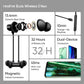 (Open Box) realme Buds Wireless 3 Neo in Ear Bluetooth Neckband with 13.4 Mm Dynamic Bass Boost Driver,Upto 32 Hours Playback,Fast Charge,Ai Enc,45Ms Low Latency,Ip55 Dust&Water Resistannt&Bluetooth V 5.4 Black