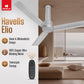 Havells 1200mm Elio BLDC Ceiling Fan | Remote Controlled, High Air Delivery Fan | 5 Star Rated, Upto 60% Energy Saving, 2+1* Year Warranty | (Pack of 1, Smoke Brown)