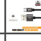(Open Box)Dyazo 2.4 Amp Nylon Braided Fast Mobile Charging USB Cable/Cord/Taar IF Compliant Chip for All Micro USB Android Devices Support Charging and Sync (1 Meter Black)