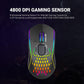 (Open Box) Ant Esports  GM700 Lightweight Wireless RGB Gaming Mouse 4 Adjustable DPI