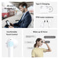 HONOR CHOICE Earbuds X Bluetooth v5.2 True Wireless Stereo, up to 28 Hours Long Battery Life, Wake up AI-Voice, IPX4 Water Resistance, Lightweight Semi in-Ear Design (Glacier White)