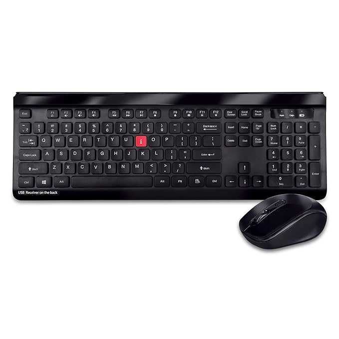 (Open Box) iBall Magical Duo 2 Wireless Deskset - Keyboard and Mouse