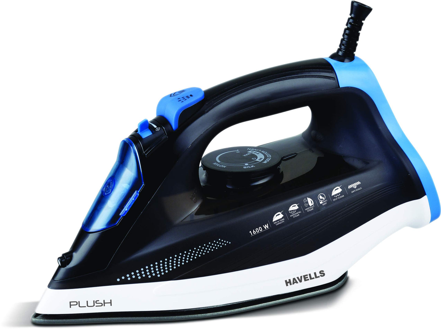 Havells Plastic Husky 2200 W Steam Iron With Auto Shut Off, Steam Boost, Vertical, Horizontal Ironing, Anti Drip, Self-Cleaning&Anti Calc Technology. (Purple), 2200 Watts