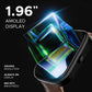 (Open Box) boAt Ultima Prism Smart Watch w/ 1.96" (4.9 cm) AMOLED Display, BT Calling, 700+ Activities, Always on Display, Female Wellness, IP67 Dust, Sweat & Splash Resistance, HR & SpO2(Steel Black)