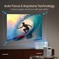 (Open Box) Portronics Beem 440 Smart LED Projector with 720p HD Resolution, Rotatable Design, Built-in Streaming Apps (Netflix, Prime Video, Hotstar), 2000 Lumens, Screen Mirroring, 3 Watts Speaker (White)