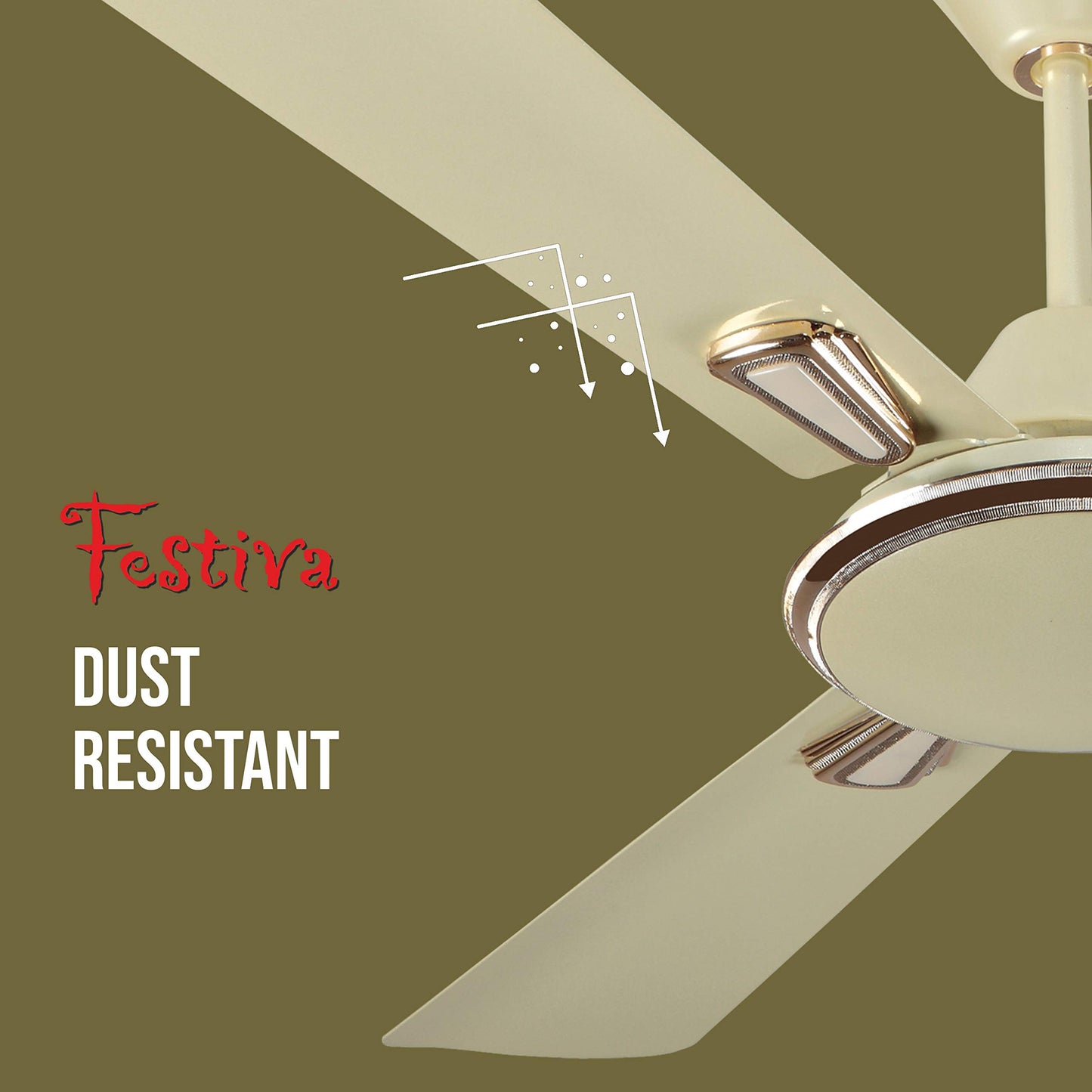 Havells Festiva 1200mm Dust Resistant Ceiling Fan