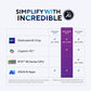 (Brand Refurbished) ASUS Zenbook A14 OLED ,Smartchoice,Light-Weight,14"(35 cm),32hrs Battery Life*,16GB,512GB,Win 11, AI PC,Metal Body,UX3407QA-QD259WS