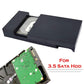 (Open Box)PremiumAV 2.5-inch USB 2.0 Hard Drive SATA Portable Casing Enclosure (Multciolor)
