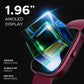 (Open Box) boAt Ultima Prism Smart Watch w/ 1.96" (4.9 cm) AMOLED Display, BT Calling, 700+ Activities, Always on Display, Female Wellness, IP67 Dust, Sweat & Splash Resistance, HR & SpO2(Steel Black)