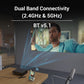 (Open Box) ZEBRONICS PIXAPLAY 15 Smart LED Projector with Dolby Audio, 5500 lumens, 4K Support, 180 Inch Screen Size, Supports Miracast, Bluetooth, USB, HDMI, WiFi, APP Support, 1080p Native