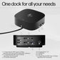 (OPEN BOX)HP USB-C G5 Essential Dock, USB Type-C connectivity, 10 Ports, Universal Compatibility, 65W Power delivery, Single USB-C Cable Setup, Compact Design, 1-Year Warranty, Black, 0.70 kg, 784Q9AA