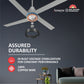 Havells Amaya 1400Mm Energy Saving With Remote Control 5 stars Decorative Bldc Ceiling Fan (Satin White)