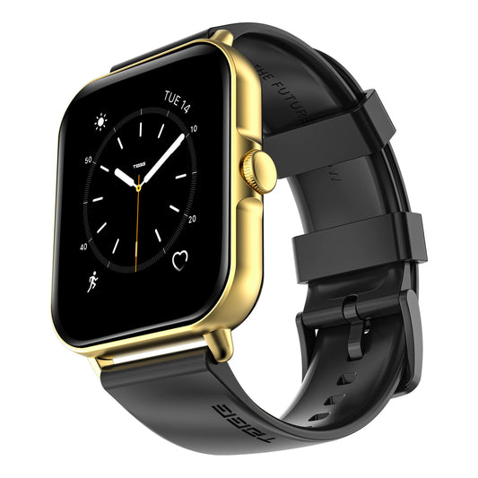 (Open box)TAGG Engage Lite Advanced Calling Smartwatch with Split Screen Function | Single Chip Technology | Fast Charge 10 min = 1 Day Usage | AI Voice Assistant | Built-In Games, Calculator, Stopwatch & Timer