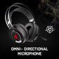(OPEN BOX) Redgear Cloak Wired RGB Wired Over Ear Gaming Headphones with Mic for PC