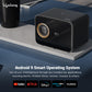 (Open Box) Lifelong Lightbeam Smart Projector for Home 4K Support, Native 720p HD Resolution, 2500 Lumen, Rotabable Design, Speaker, Android 11 with Built-in Apps (Netflix, Prime, Youtube) WiFi, 100''Max Display