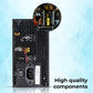 (Open Box)Zebronics 450W Black Gold Power Supply with 3X SATA connectors, 2X Molex, 80mm Built-in Fan, Extra Long Cables, 1.2 Meter Power Cable and Suitable for Regular use Computers