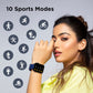 (Without Box)boAt Wave Call Smart Watch, Smart Talk w/Advanced Dedicated Bluetooth Calling Chip, 1.69 HD Display w/ 550 NITS & 70% Color Gamut, 150+ Watch Faces, Multi-Sport Modes,HR,SpO2(Caribbean Green)