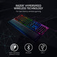 (Open Box) Razer BlackWidow V3 Pro Mechanical Wireless Gaming Keyboard: Green Mechanical Switches - Tactile & Clicky - Chroma RGB Lighting - Doubleshot ABS Keycaps - Transparent Switch Housing - Bluetooth/2.4GHz