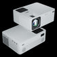 (Open Box) ZEBRONICS PIXAPLAY 15 Smart LED Projector with Dolby Audio, 5500 lumens, 4K Support, 180 Inch Screen Size, Supports Miracast, Bluetooth, USB, HDMI, WiFi, APP Support, 1080p Native