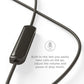(Open Box) TCL Actv100 Wired in Ear Headphone with Mic (Black)