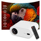 (Open Box) Lifelong Lightbeam Smart Projector for Home 4K Support, Native 720p HD Resolution, 2500 Lumen, Rotabable Design, Speaker, Android 11 with Built-in Apps (Netflix, Prime, Youtube) WiFi, 100''Max Display