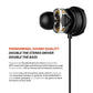 (Open Box) AirSound A200 Pro Dual Driver Gaming Earphone with Dual Mic & 3D Stereo Sound for Android, Tablets, PC, Laptop