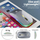 (Open Box) Zoook Blade Wireless Mouse -Rechargeable 7 Colour mice/ RGB Breathing Lights/ 3 DPI Levels/ Auto Shut Down/ Silent Click Technology/ 600 Mah Battery/ Light Weight/ Plug and Play (Black)