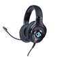(Open Box) Cosmic Byte Oberon 7.1 RGB Gaming Headset with Dual Input- USB and 3.5mm Jack, Detachable Microphone, 90å¡ Rotatable Earcups (Black)